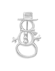 Cut Out Snowman Pin