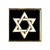 Star of David Embossed Sticker Seals