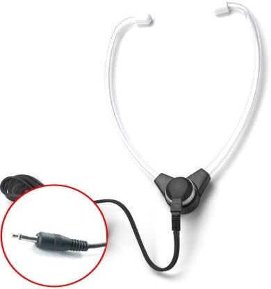 Sony **Extended-Life**Premium "EBS" Headset Compatible Universal Underchin U-Bow Style For Transcriber Models M-2000, M-2020, BM75, BM85 and earlier models DE-55T Replacement With 3.5MM Straight Plug