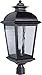 Craftmade Z5725-OBO Branbury Outdoor Pier Mount Post Lighting, 3-Light 180 Watts (11"W x 25"H), Oiled Bronze