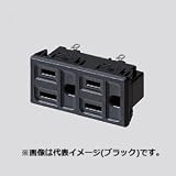 パナソニック 機器用はめ込み接地ダブルコンセント 15A 125V ブラック WCF1042B