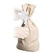 MMF Industries Cloth Silver Bag, 19in.H x 12in.W
