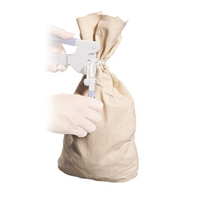 MMF Industries Cloth Silver Bag, 19in.H x 12in.W