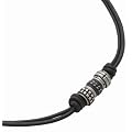 Fossil Herren-Kette Leder schwarz Beads 45+5 cm JF86968040
