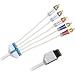 Video Games : Wii Monster Cable GameLink Component Video and Stereo Audio A/V Kit