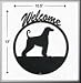 Afghan Hound Welcome Sign