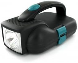 Combo Flashlight &amp; Tool Boxl Kit - Large, Bright Light with Easy On/off Switch - Tool Box Kit has T-bar Grip for Screwdriver Set and Allen Wrench Set - Bonus - Tape Measure &amp; Level