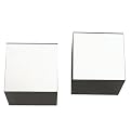 Square Floating Shelves Set of 2 - Black