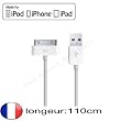 C�ble Data de Charge de Synchronisation de Donn�es USB pour iPhone 3GS/3G/2G, iPod Touch, iPod Classic, iPod Nano et tous les autres iPod