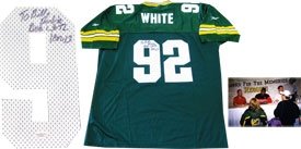 Reggie White Autographed Green Bay Packers Jersey