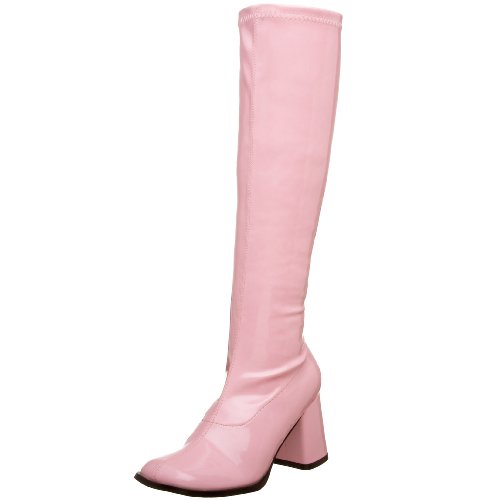 Buy Cheap Funtasma by Pleaser Women's Halloween Gogo-300 Boot,Baby Pink Stretch Patent,15 M