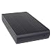 3.5-Inch USB2.0 Aluminum External SATA/IDE Hard Drive Enclosure (Black)