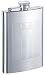 Simran 8-0203M-2 Ajmer 8 oz. Matte Stainless Steel Flask