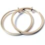 Beautiful Large 1 1/4" Inch Classic Hoop Clip Earrings for Non-Pierced Ears Gold Tone (1 1/4 Inch)