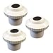 Pool and Spa Eyeball Jet Inside Fitting 1″ Hydrostream 1.5″ – 3 in a Package White Adjustable