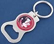 Florida State University Bottle Opener Keychain