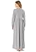 Only Necessities Plus Size Long Snap-Front Knit Lounger