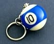 Ten Ball Keychain Billiards Billiard Pool 10