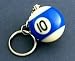 Ten Ball Keychain Billiards Billiard Pool 10