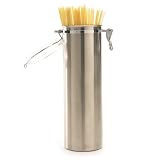 Tall Stainless Steel Pasta Canister