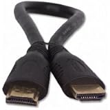 Your Cable Store 1 Foot HDMI 1.4 HDTV Cable Gold Plated 28 AWG Cat 2 / CL2 / FT4