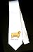Party Decoration Necktie with spaniel, dog, clumber