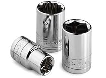SK 4113-6 13 Piece 1/2-Inch Drive 6 Point 7/16-Inch to 1-1/4-Inch Standard Socket Set