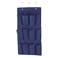 WENKO 4257030100 H�ngeorganizer Air - 12 F�cher, atmungsaktives Vlies, 48 x 86 cm, dunkelblau