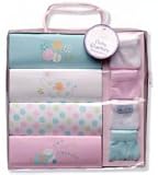 Baby Starters Newborn Girls 8pc Layette Gift Set