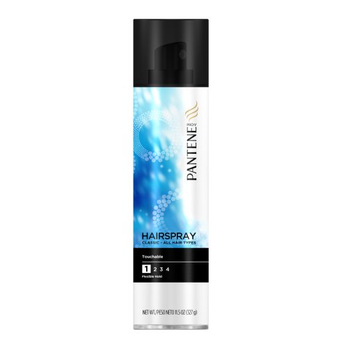 Pantene Pro-V Classic Style Flexible Hold Touchable Aerosol Hairspray, 11.5-Fluid Ounce (Pack of 3)
