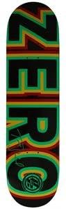 Skateboard Deck, 8.0" Zero Signature Bold Sandoval Skateboard Deck