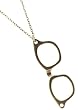 Glam Naturale Eyeglasses Spectacle Fashion Necklace -Recycled Brass - Long 30" Chain