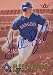 Hank Blalock, Texas Rangers, 2002 Fleer Future Autographed Card