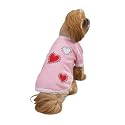 Zack & Zoey Hearts Full Of Bling Tee Med Pink