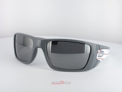 Oakley Sportbrille / Sonnenbrille Alinghi Fuel Cell / Polished Grey / Black Iridum Polarized