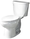American Standard 2428.800.020 Evolution 2 Right Height Elongated Two Piece Toilet with Right Hand Trip Lever, White American Standard 2428.800.020 Evolution 2 Right Height Elongated Two Piece Toilet with Right Hand Trip Lever, White