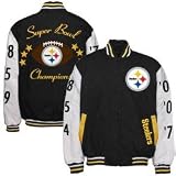 Pittsburgh Steelers Avalanche Drift Heavyweight 2009 Player Sideline Jacket - X-Large