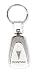 Pontiac Chrome Teardrop Keychain