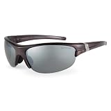 Sundog Torque Sunglasses with Granite Frame and G15 Flash Mirror Lens
