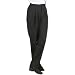 Neil Allyn Black pleated front trouser for women