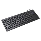iOne Scorpius P7 compact trackball keyboard w/ optical sensor PS/2 + USB