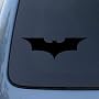 BATMAN BEGINS - Vinyl Decal Sticker #A1076 | Vinyl Color: Black