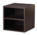 Foremost 340009 Modular 5-in-1 Shelf Cube Storage System, Espresso
