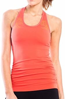Climawear Contrast Goddess Tank - Womens - fusion coral, medium