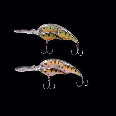 Usy 2pcs/lot Koppers BaitBall Threadfin Shad Crankbait Pearl Fishing Lure Fishing bait Fishing Tackle