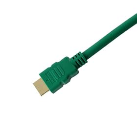 9 foot High Speed HDMI Cable, 28 AWG, Green, Tartan Cable brand