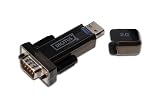 Digitus USB / serial adaptor, USB 2.0, RS-232, Negro, Win 98SE/2000/XP/Vista Linux Mac OS V8.6