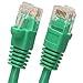15Ft Cat.5e Molded Snagless Patch Cable Green