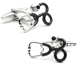 Cufflinks - Medical Stethoscope Cufflnks