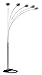 Beautiful 5 Arc Satin Nickel Finish Floor Lamp Nice Valentine's Day Gift